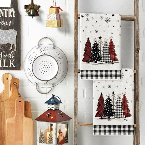 COPY - 4 Pack Fall Leaves Hand Towels - Picture 5 of 14